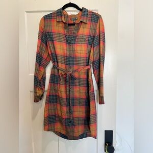 Toad and Co ReForm Flannel Shirtdress